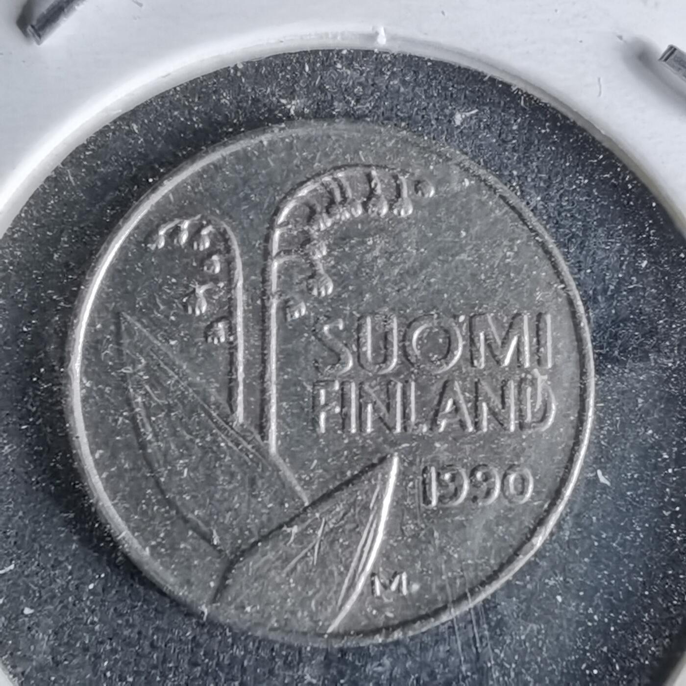 沼泽如烟--第993场 芬兰1990年10芬尼