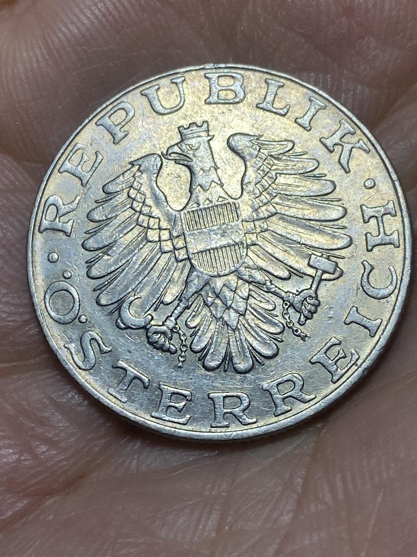 2026年第二十六场(总第一百九十五场）外国好品散币场(免佣金) 奥地利🇦🇹1980年10先令(二战后共和国第二套第二版)