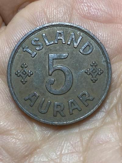 2026年第二十六场(总第一百九十五场）外国好品散币场(免佣金) - 丹属冰岛王国🇮🇸1940年5奥拉(克里斯蒂安十世第二版，无标版，首发年仅发行2年)