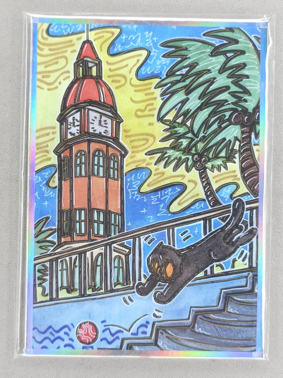 买就送PR！！龙虎卡牌-七六场（满200元包邮，无佣金，每周六结拍，欢迎送拍） A6色纸 waiwai  猫城物语