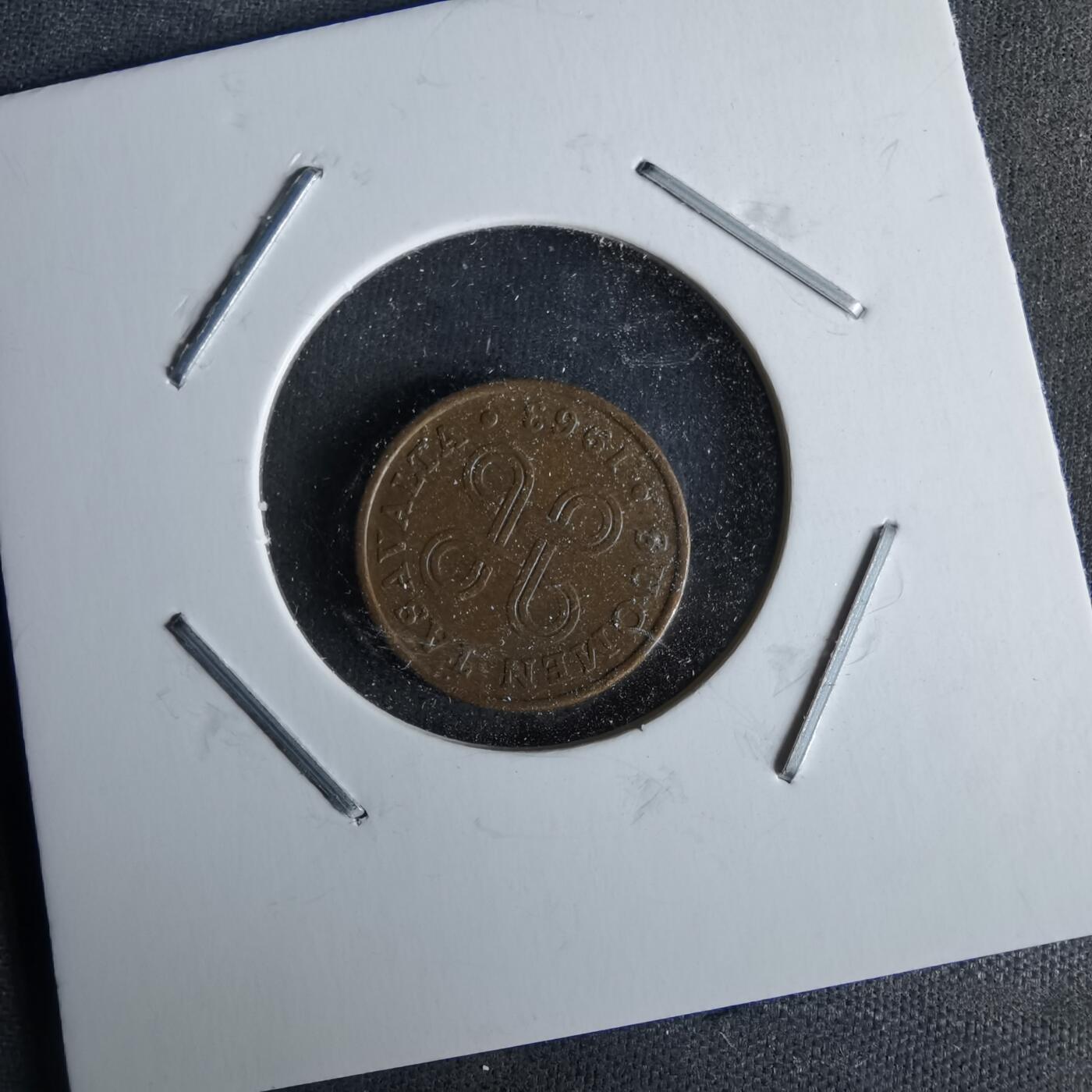 沼泽如烟--第993场 芬兰1963年1芬尼