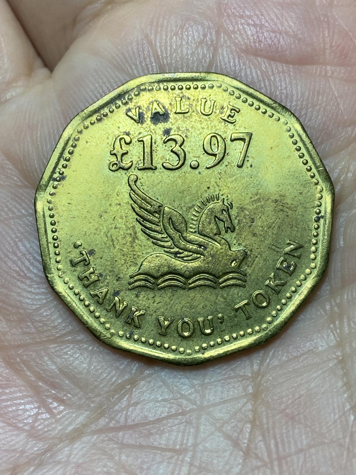 2026年第二十七场(总第一百九十六场）外国好品散币场(免佣金) 英国🇬🇧大尺寸13.97镑娱乐代币