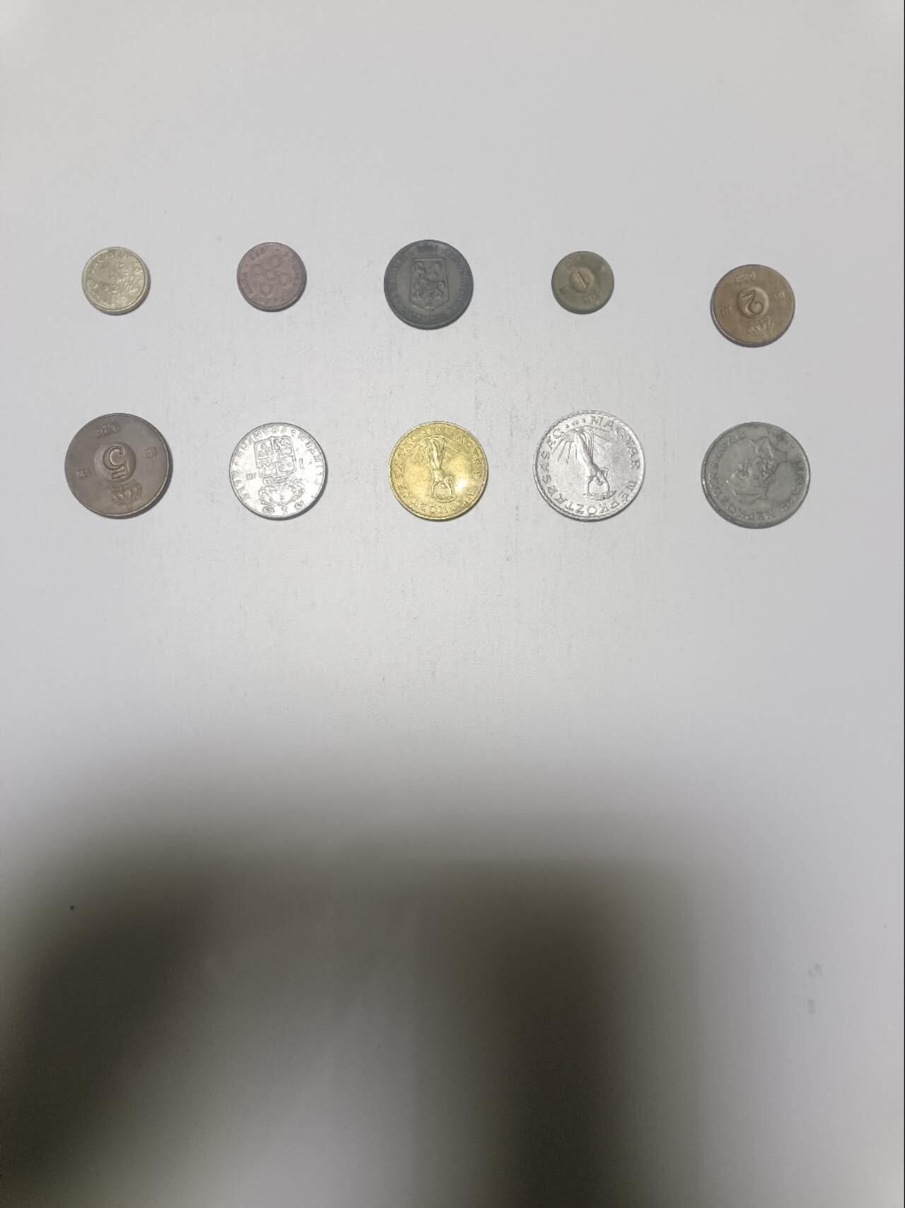 【20260218】非全新纸币和硬币第336场 欧洲国家10枚硬币