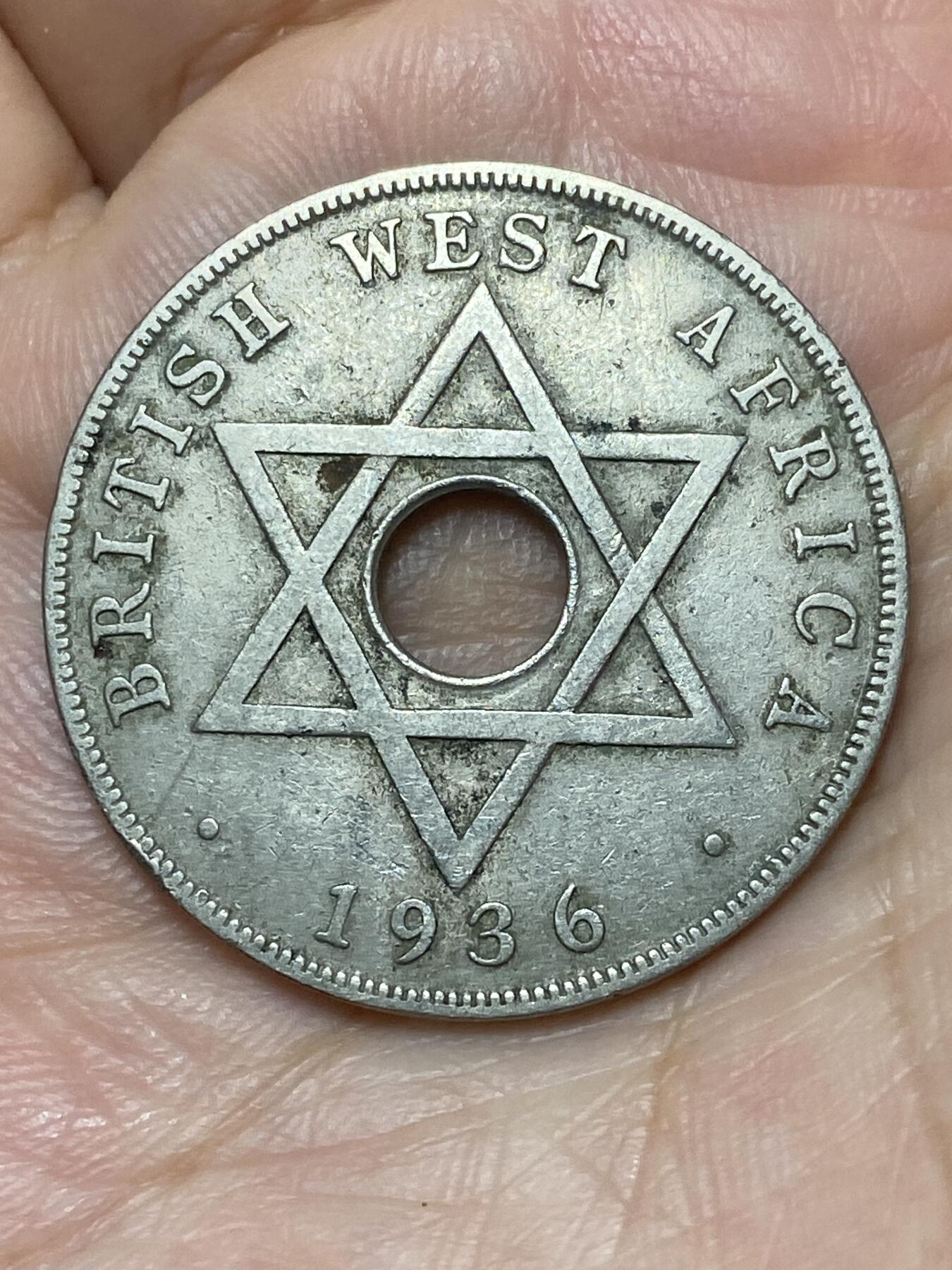 2026年第二十七场(总第一百九十六场）外国好品散币场(免佣金) 英属西非1936年1便士(爱德华八世时期，无标版)