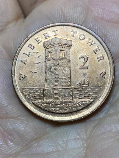 2026年第二十七场(总第一百九十六场）外国好品散币场(免佣金) - 英属马恩岛🇮🇲2007年2便士(伊丽莎白二世老年第三套)