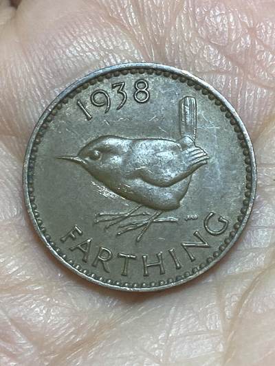 2026年第二十六场(总第一百九十五场）外国好品散币场(免佣金) - 英国🇬🇧1938年1法新(乔治六世第一版)