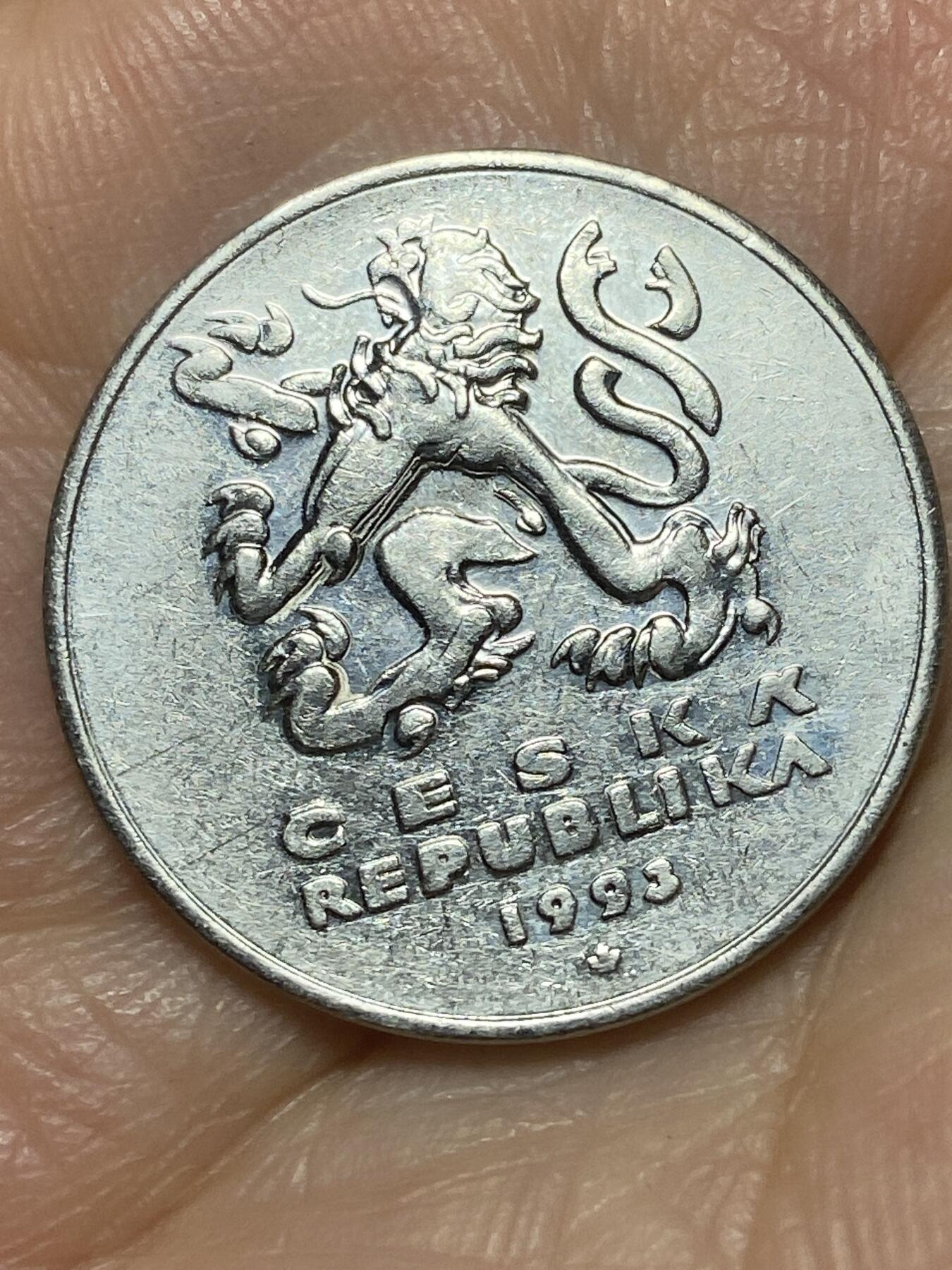 2026年第二十六场(总第一百九十五场）外国好品散币场(免佣金) 捷克共和国1993年5克朗