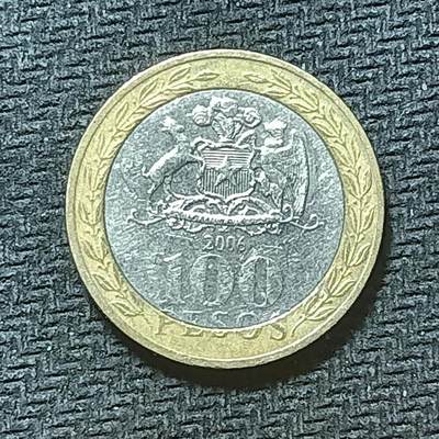 逸泉钱币2026年B组世界各国纪念币硬币第十一场1616-1886 - 1807智利100比索