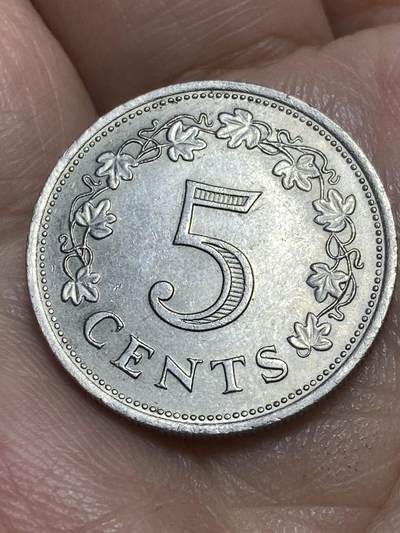 2026年第二十六场(总第一百九十五场）外国好品散币场(免佣金) - 马耳他🇲🇹1976年5分(第一套流通硬币)