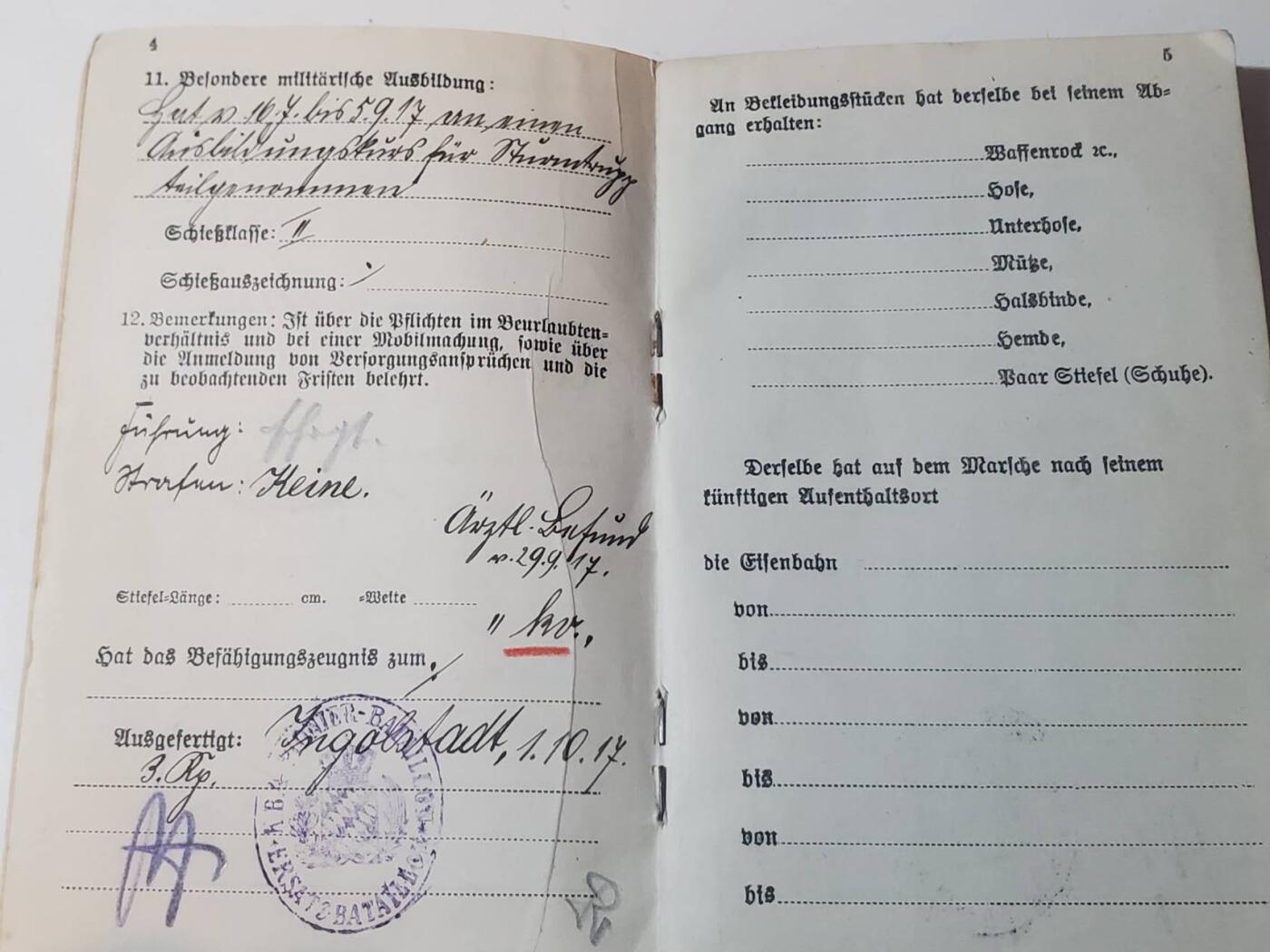 韵星假日军品类拍卖第41期 -- Rimey Holidays Militaria Auction 41 德意志帝国巴伐利亞王国工程兵士兵证