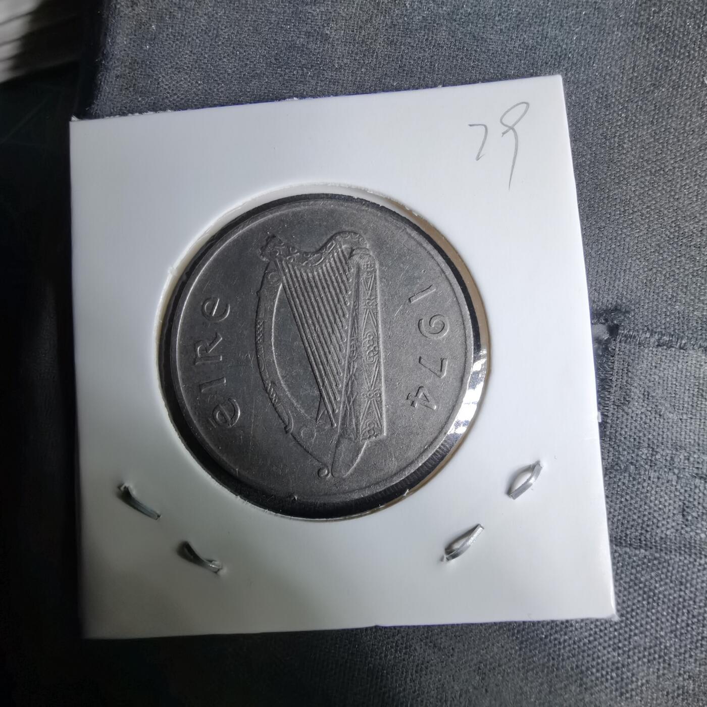 沼泽如烟--第996场 爱尔兰1974年10便士