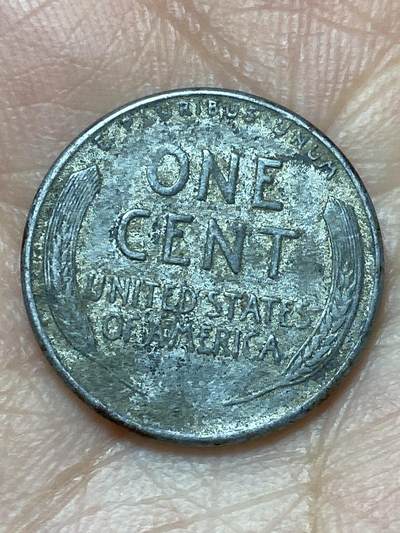 2026年第二十七场(总第一百九十六场）外国好品散币场(免佣金) - 美国🇺🇸1943单年份1分(林肯一分第二版，钢芯镀锌材质)