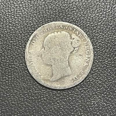 回流0301 - 英国1881年维多利亚女王3便士银币 银价1.41*92.5%*23=30元