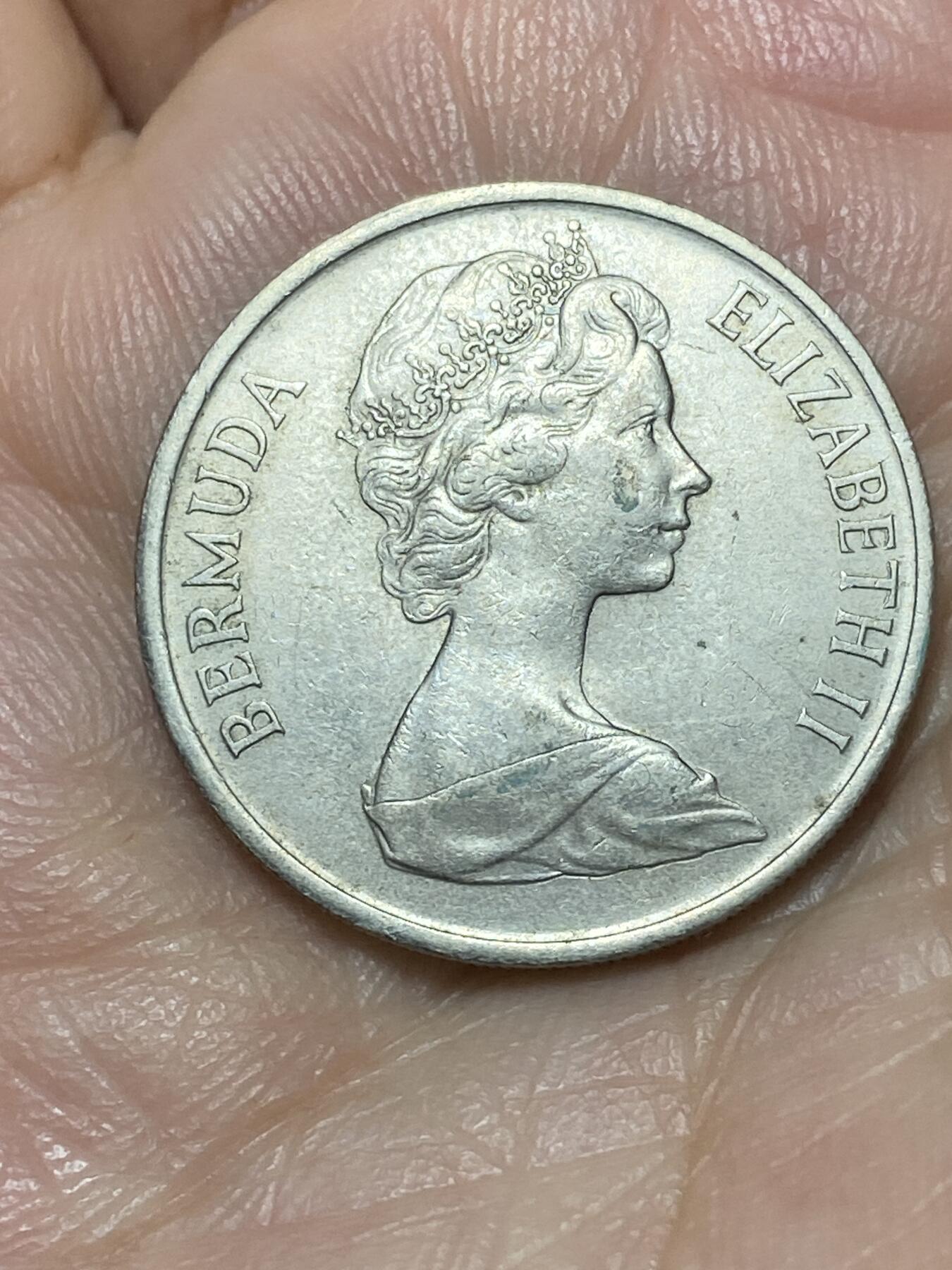 2026年第二十七场(总第一百九十六场）外国好品散币场(免佣金) 百慕大🇧🇲1970年25分(第一版)