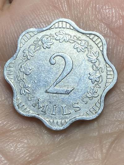 2026年第二十六场(总第一百九十五场）外国好品散币场(免佣金) - 马耳他🇲🇹1972年2米尔(第一套首发年)