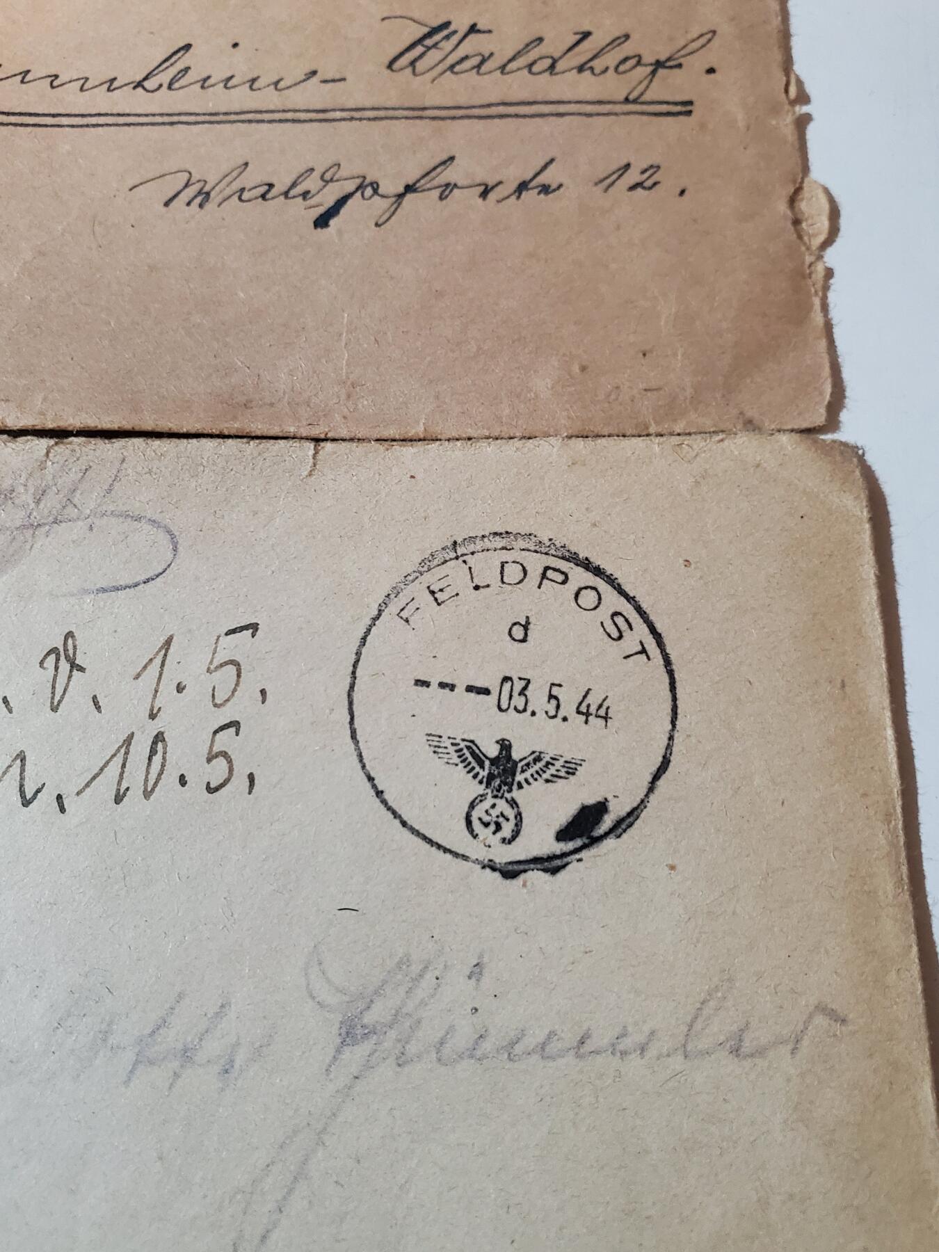 韵星假日军品类拍卖第41期 -- Rimey Holidays Militaria Auction 41 纳粹德国信封一组