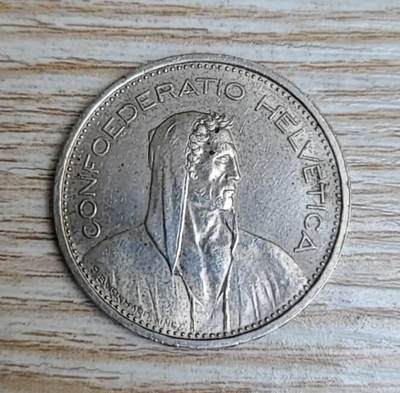 【币将精彩】世界钱币拍卖（2026-3-4） - 瑞士1967年5法郎银币品如图