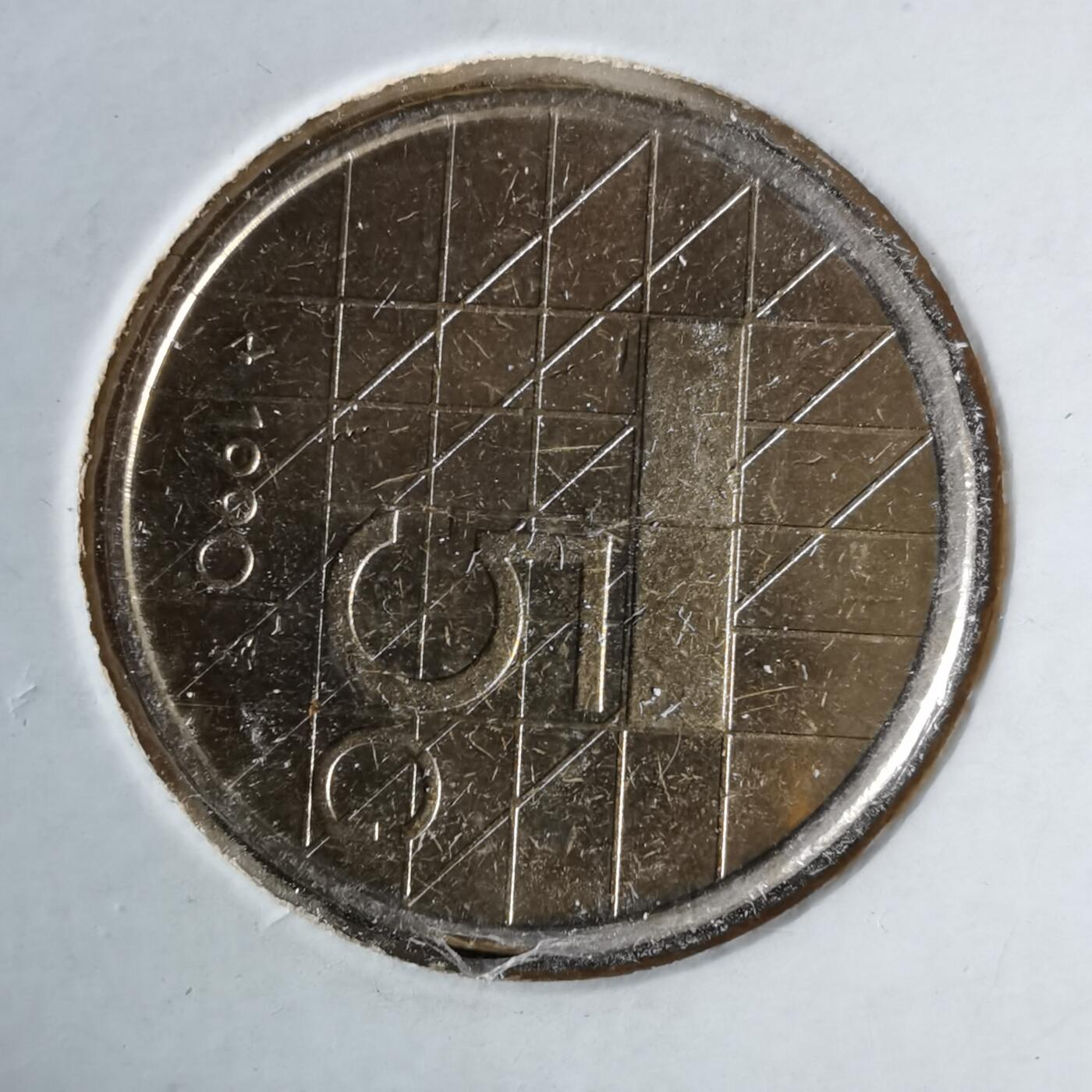 沼泽如烟--第993场 荷兰1990年5盾