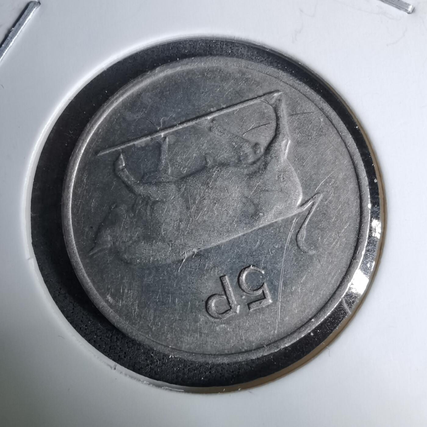 沼泽如烟--第996场 爱尔兰1978年5便士