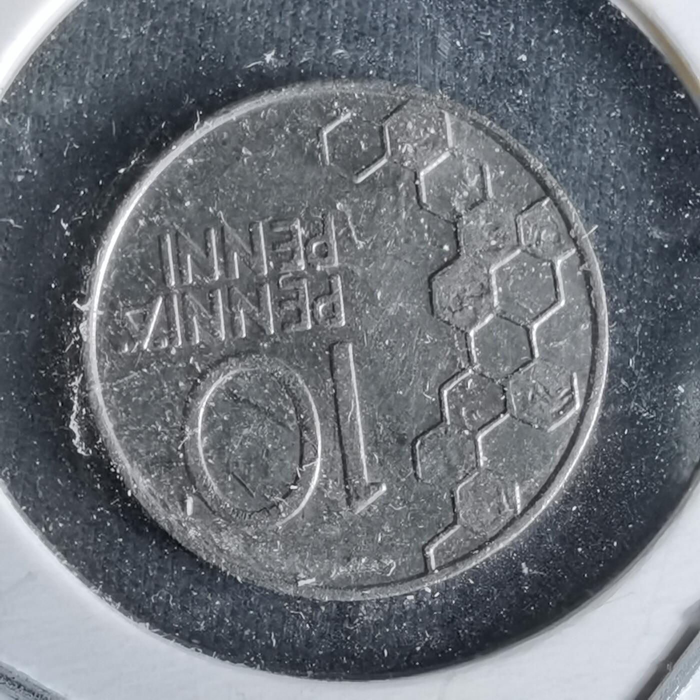 沼泽如烟--第993场 芬兰1990年10芬尼