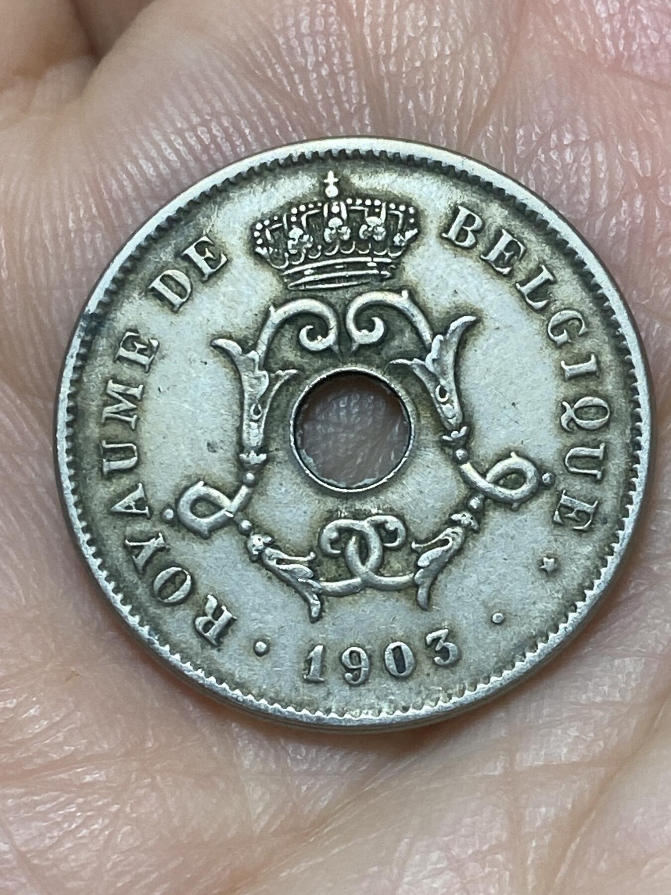 2026年第二十六场(总第一百九十五场）外国好品散币场(免佣金) 少见–比利时🇧🇪1903年10分(利奥波德二世时期，法语版，大年份版首发年)