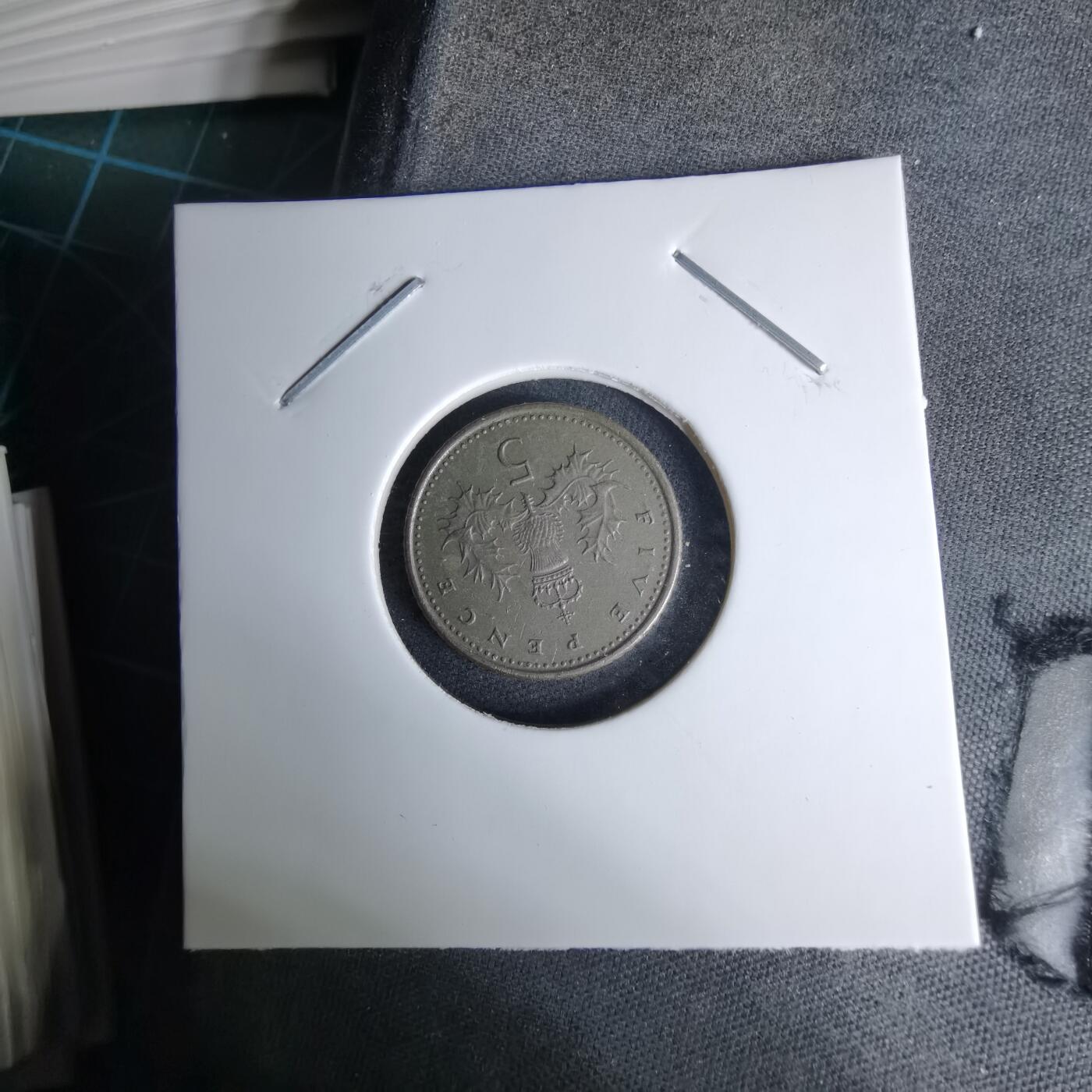 沼泽如烟--第996场 英国1997年5便士