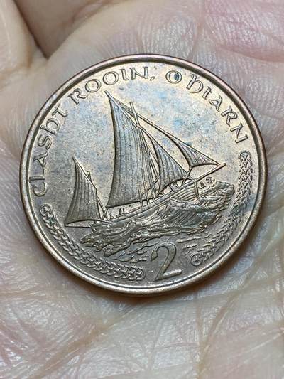 2026年第二十七场(总第一百九十六场）外国好品散币场(免佣金) - 英属马恩岛🇮🇲2003年2便士(伊丽莎白二世老年第二套)