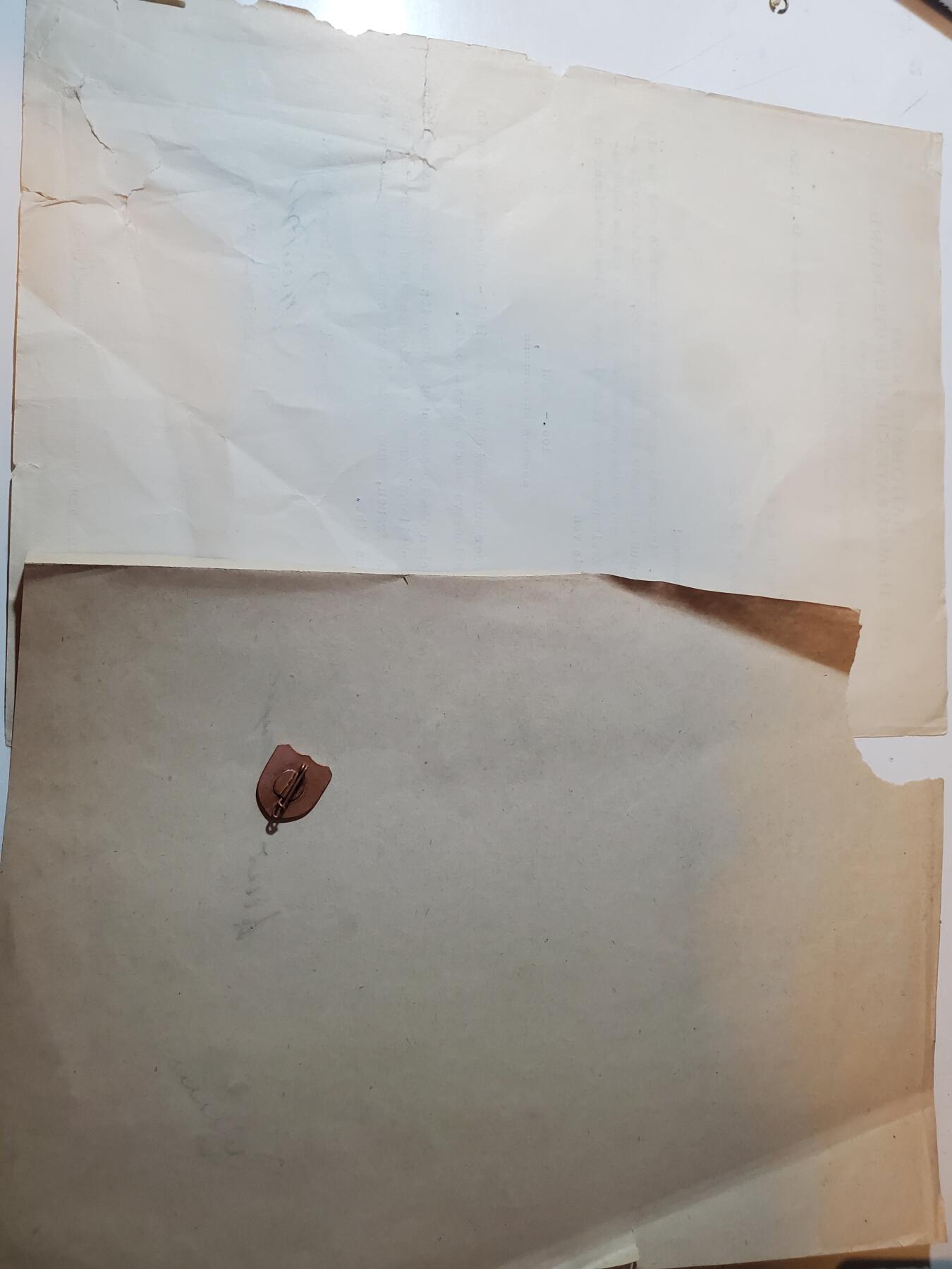 韵星假日军品类拍卖第41期 -- Rimey Holidays Militaria Auction 41 民主德国国家阵线感谢信、农业发展协会感谢信 社会主义建设农业发展证章一套