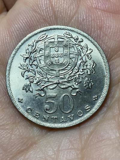 2026年第二十七场(总第一百九十六场）外国好品散币场(免佣金) - 原光好品–葡萄牙🇵🇹1965年50分(共和国时期第四套)