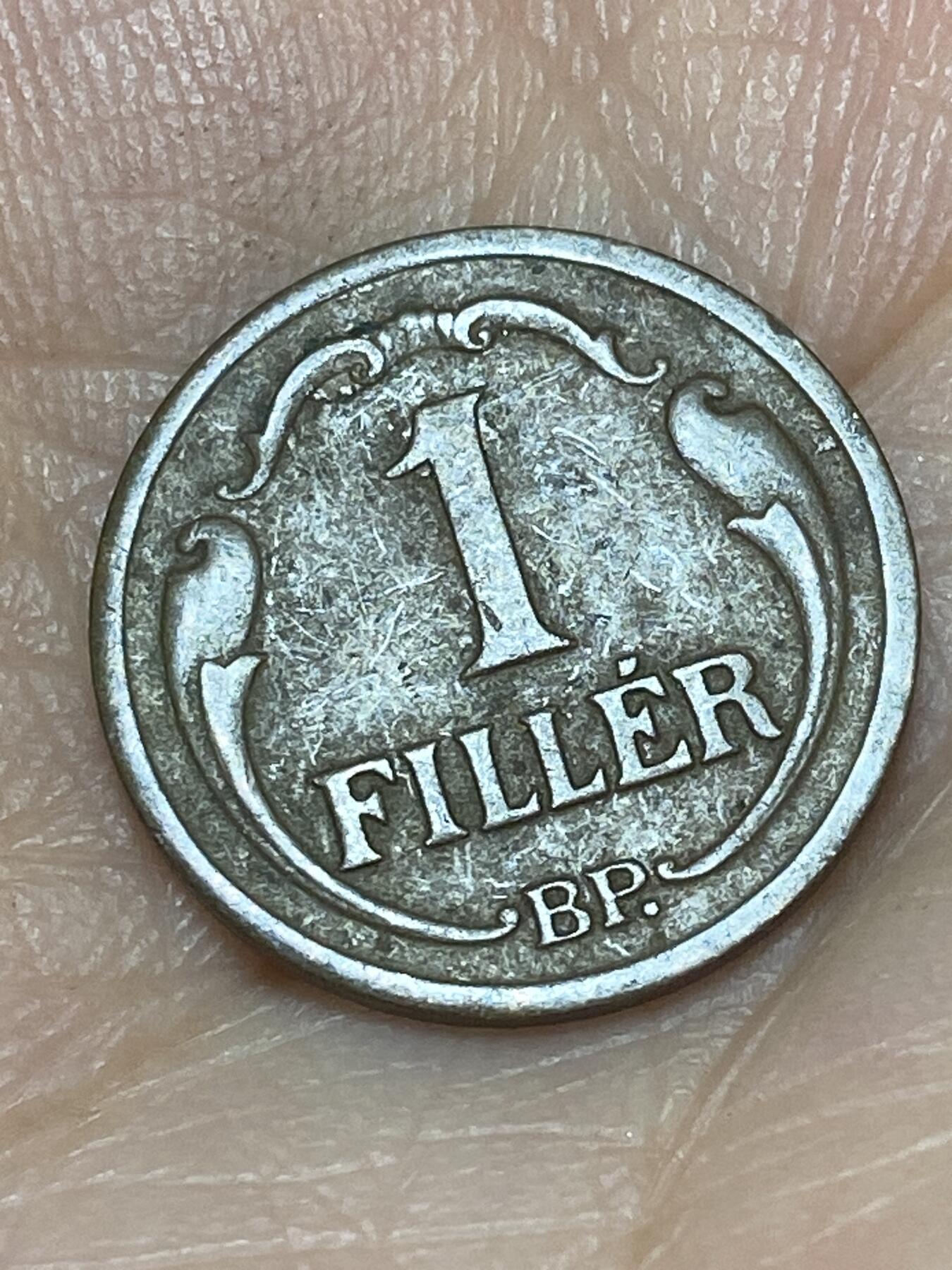 2026年第二十六场(总第一百九十五场）外国好品散币场(免佣金) 匈牙利1930年1菲勒(霍尔蒂摄政时期第一套)