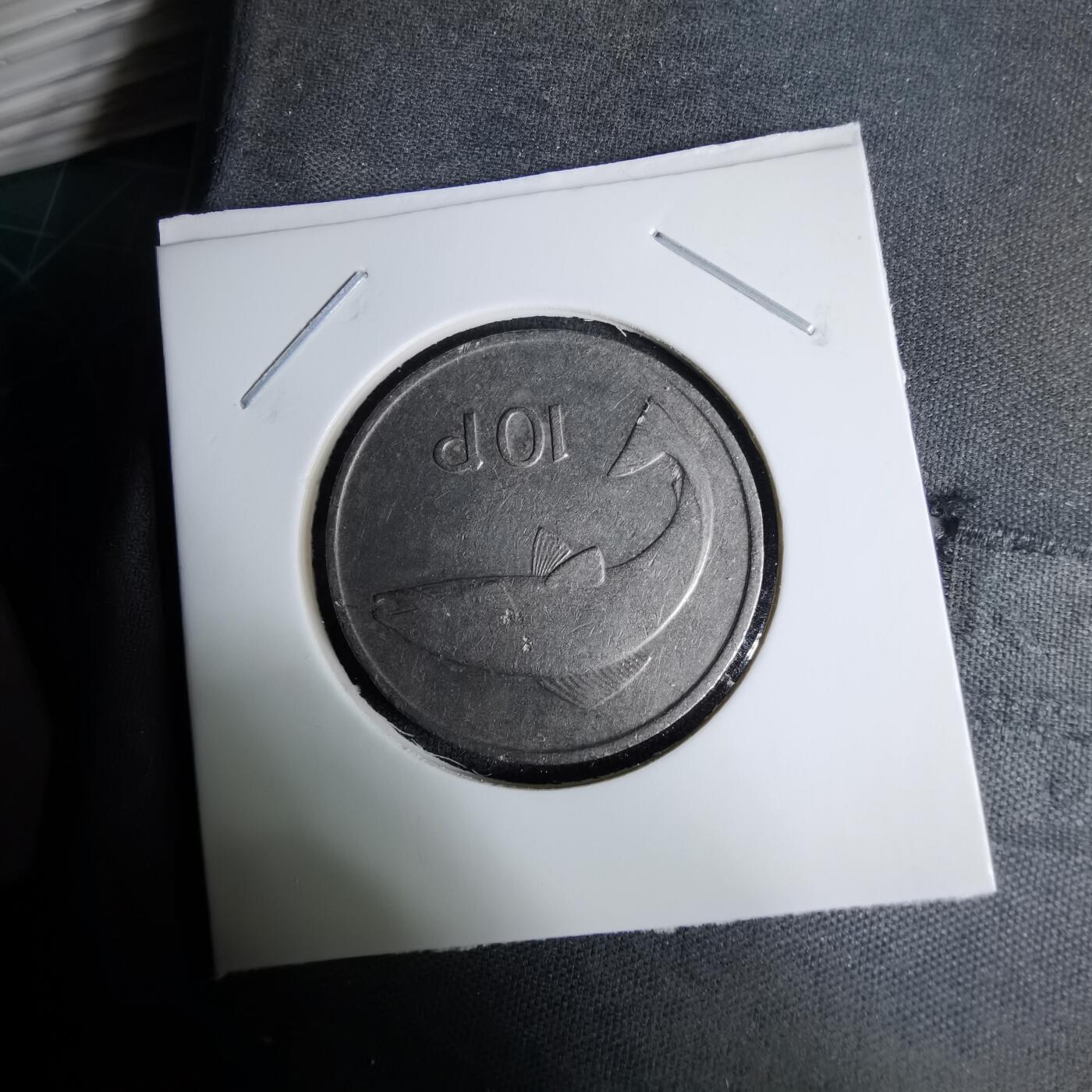 沼泽如烟--第996场 爱尔兰1974年10便士