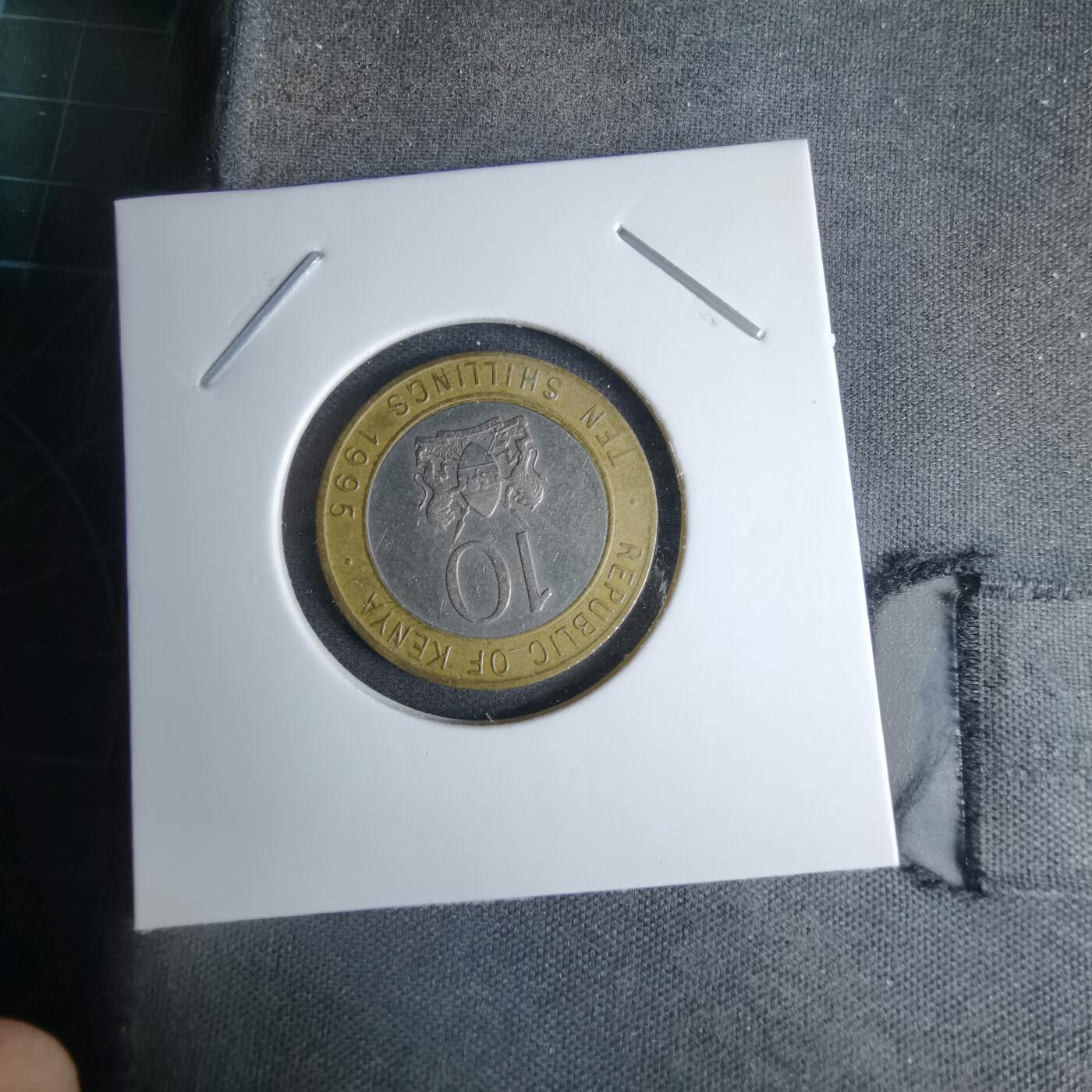 沼泽如烟--第996场 肯尼亚1995年10先令