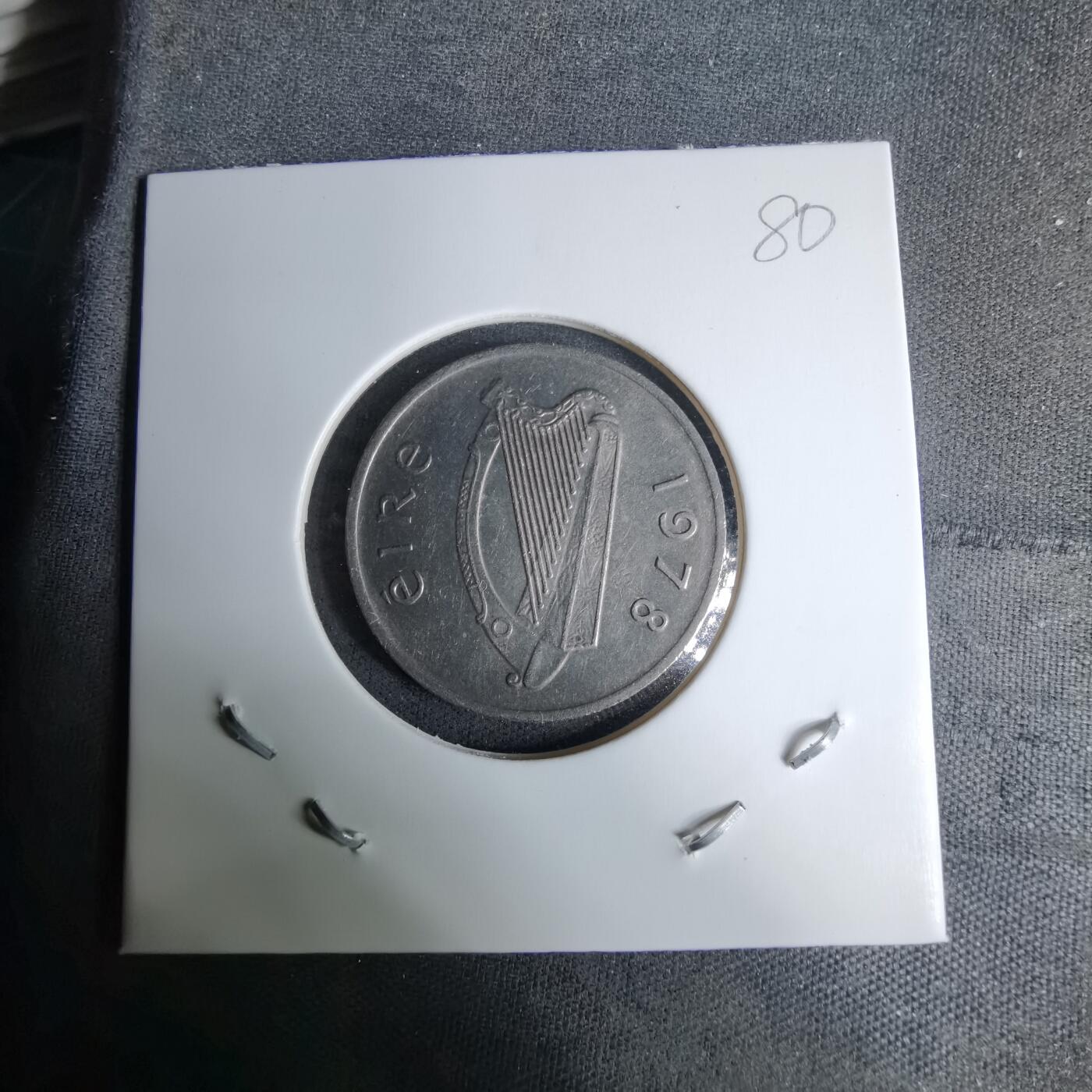 沼泽如烟--第996场 爱尔兰1978年5便士