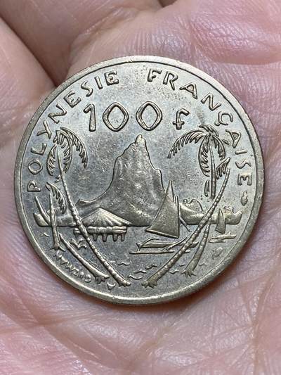 2026年第二十七场(总第一百九十六场）外国好品散币场(免佣金) - 法属波利尼西亚🇵🇫1986年100法郎