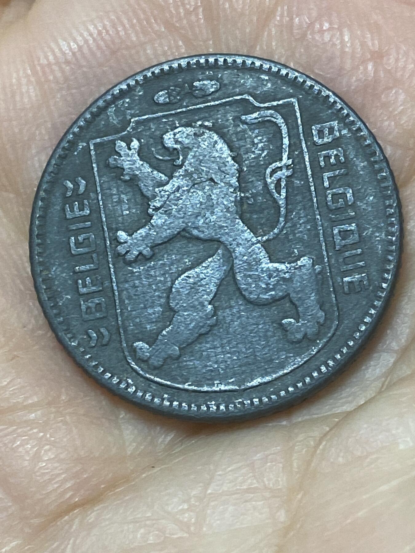 2026年第二十六场(总第一百九十五场）外国好品散币场(免佣金) 比利时🇧🇪1946年1法郎(二战德国占领时期，左荷语右法语版)