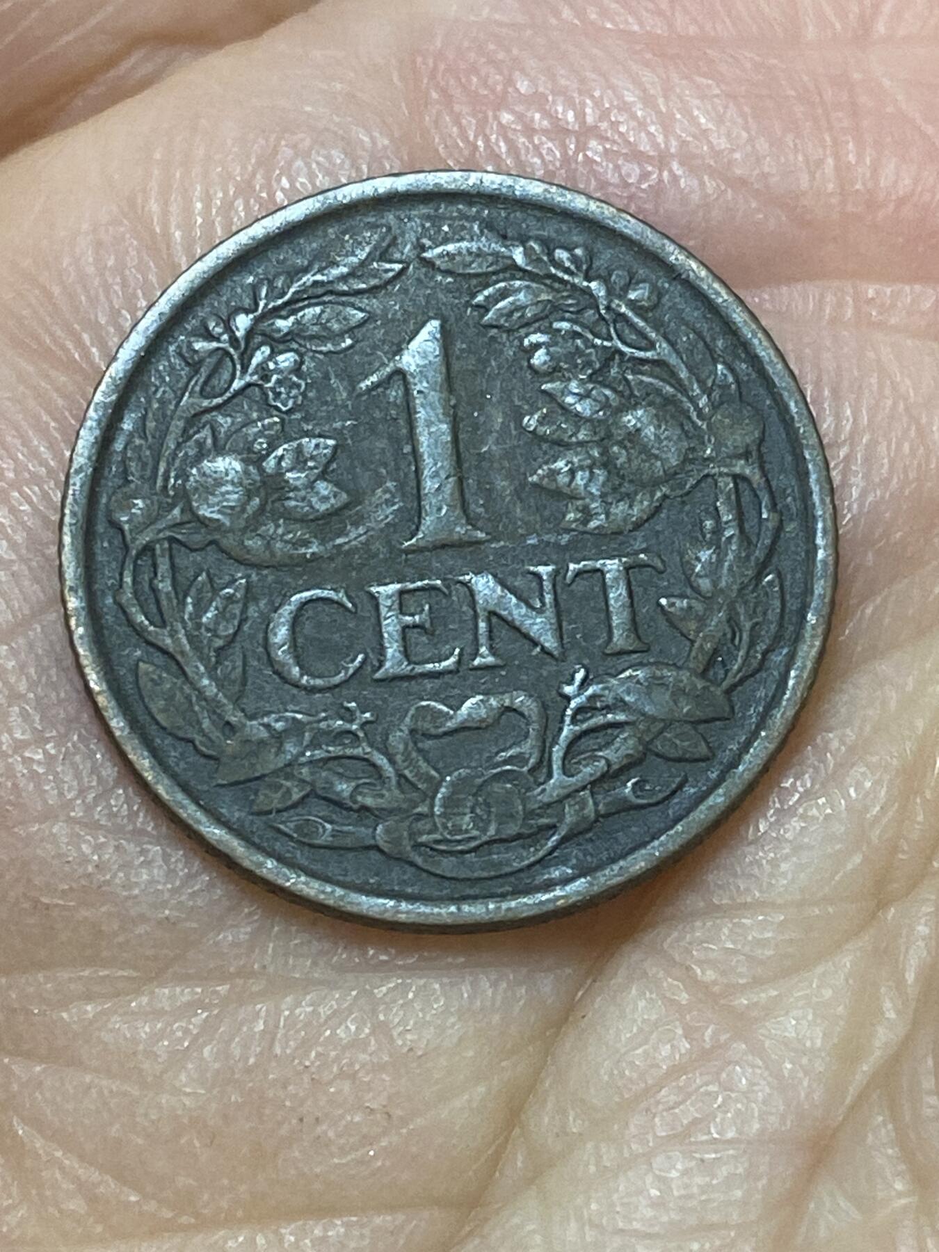 2026年第二十六场(总第一百九十五场）外国好品散币场(免佣金) 荷兰🇳🇱1929年1分(威廉明娜女王第六版，Seahorse –海马标)