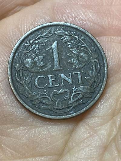 2026年第二十六场(总第一百九十五场）外国好品散币场(免佣金) - 荷兰🇳🇱1929年1分(威廉明娜女王第六版，Seahorse –海马标)