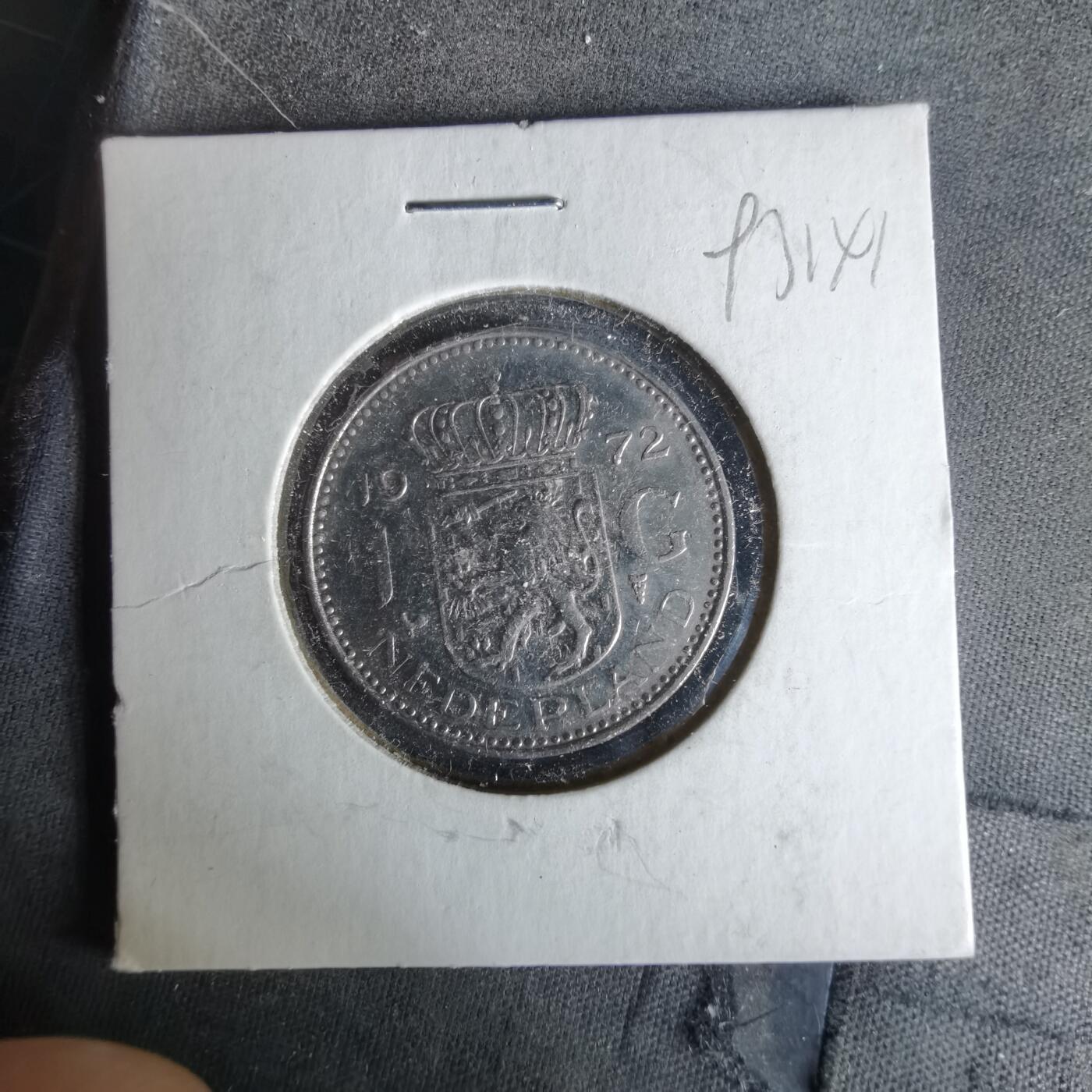 沼泽如烟--第993场 荷兰1972年1盾