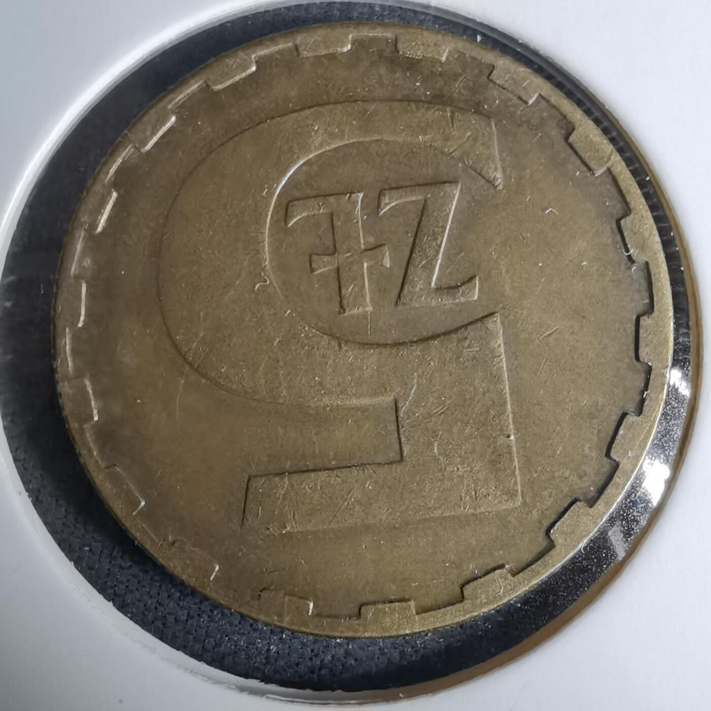 沼泽如烟--第996场 波兰1986年5兹罗提