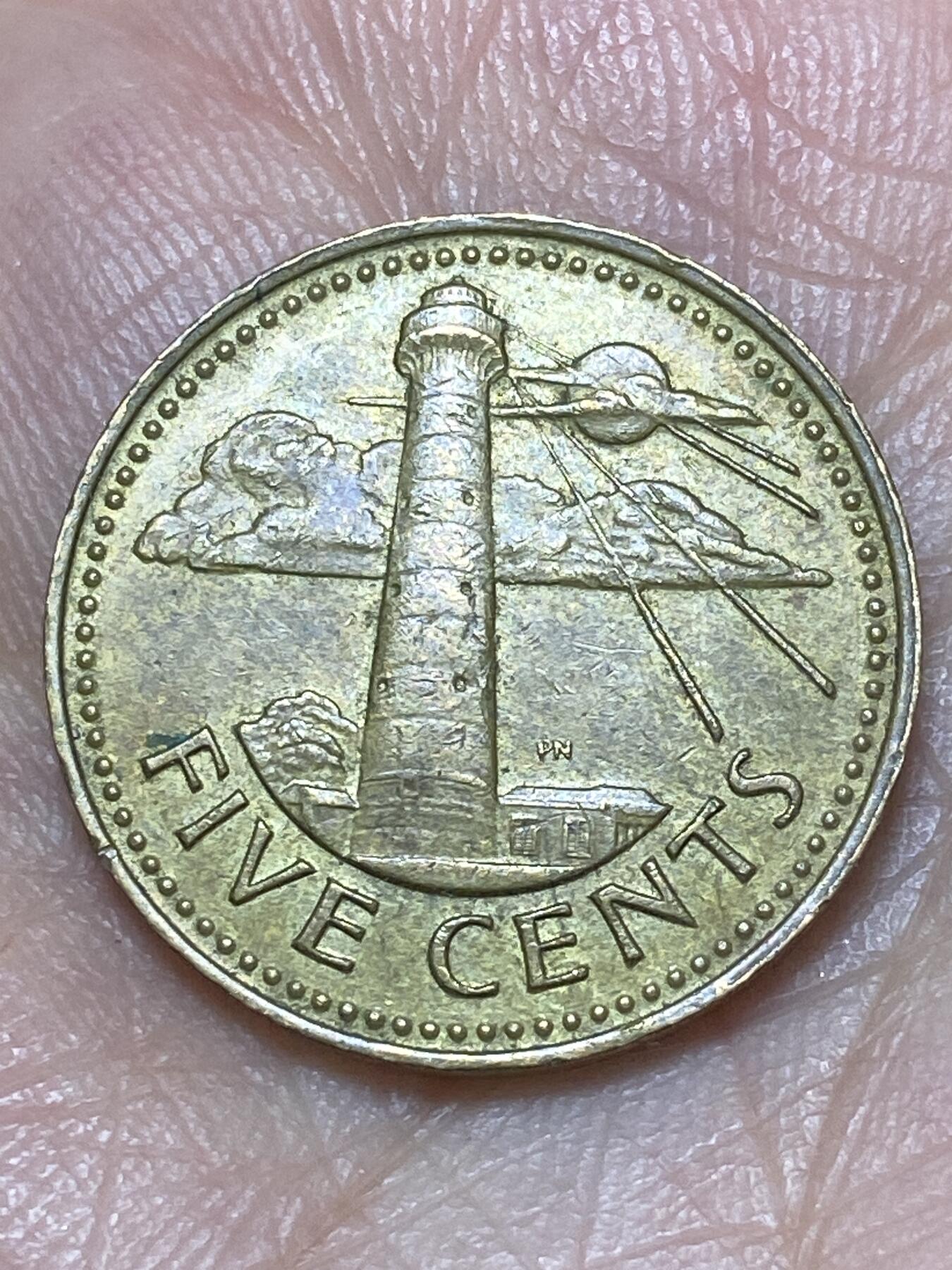 2026年第二十七场(总第一百九十六场）外国好品散币场(免佣金) 巴巴多斯🇧🇧1982年5分(第一版)