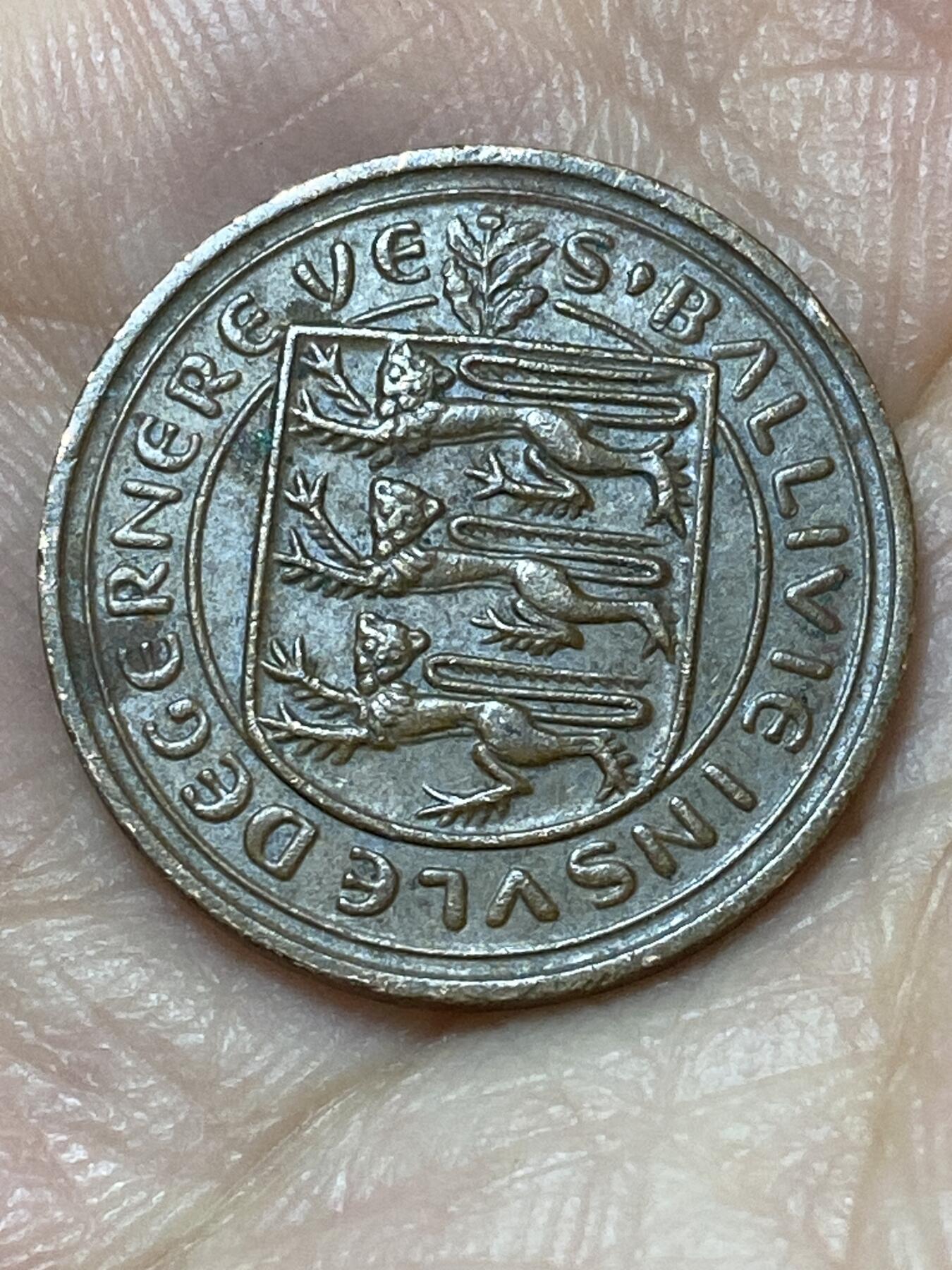 2026年第二十七场(总第一百九十六场）外国好品散币场(免佣金) 英属根西岛🇬🇬1971年1新便士(伊丽莎白二世时期，十进制第一套首发年)