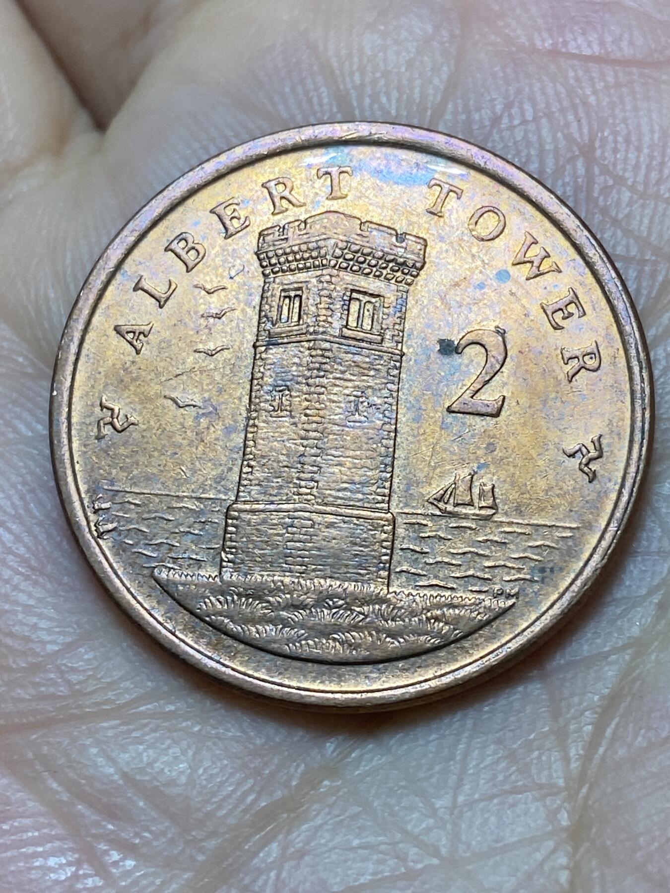 2026年第二十七场(总第一百九十六场）外国好品散币场(免佣金) 英属马恩岛🇮🇲2009年2便士(伊丽莎白二世老年第三套)