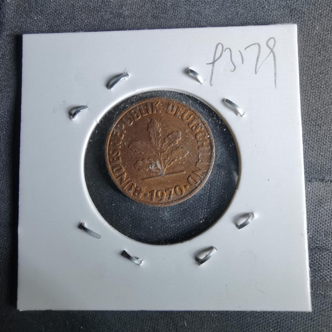 沼泽如烟--第993场 德国1970年2芬尼