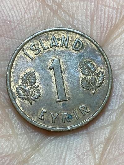 2026年第二十七场(总第一百九十六场）外国好品散币场(免佣金) - 冰岛🇮🇸1966年1厄尔(等值1奥拉，共和国时期第一套)