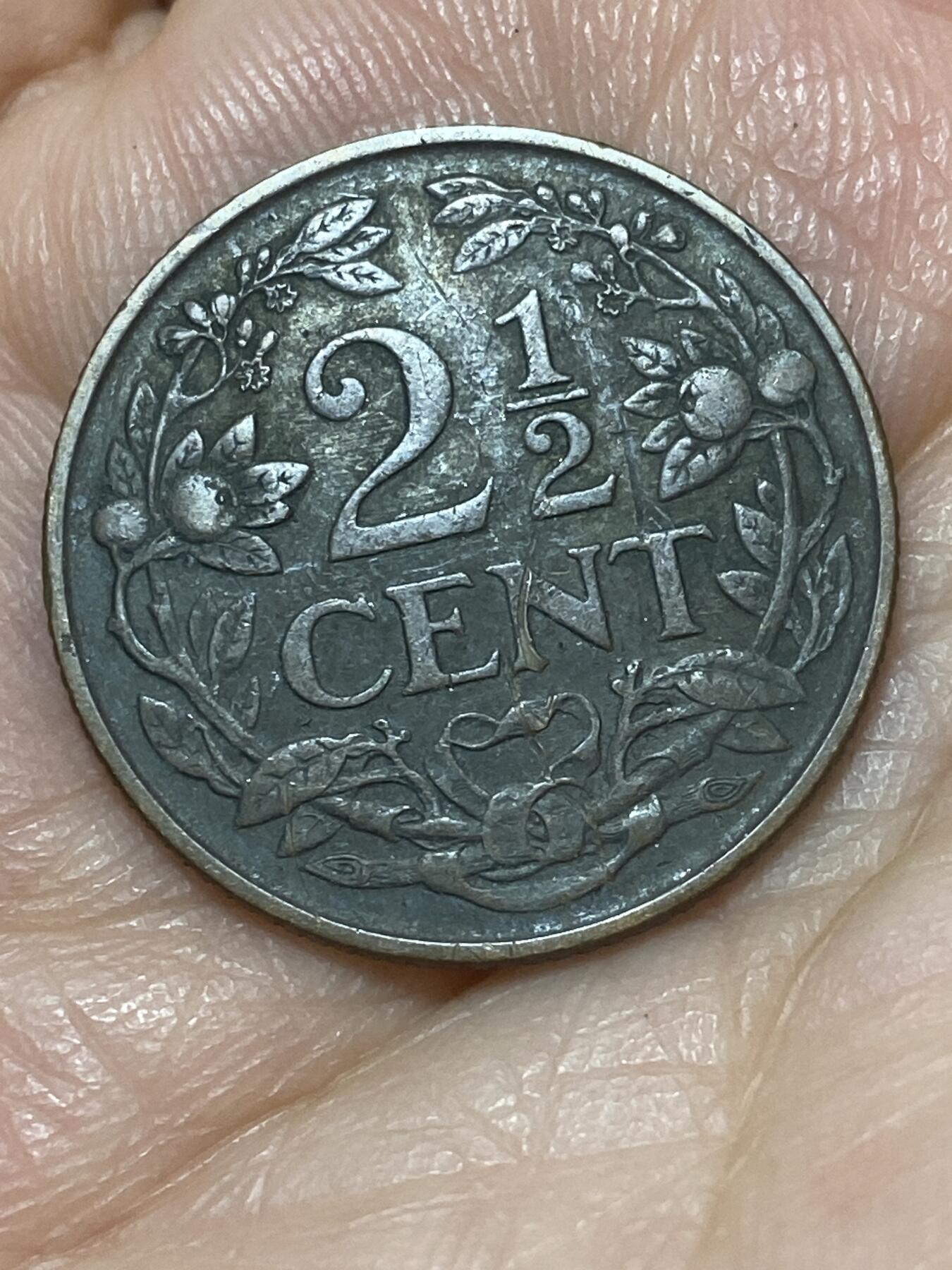 2026年第二十六场(总第一百九十五场）外国好品散币场(免佣金) 荷兰🇳🇱1929年2.5分(威廉明娜女王第三版，Seahorse –海马标)