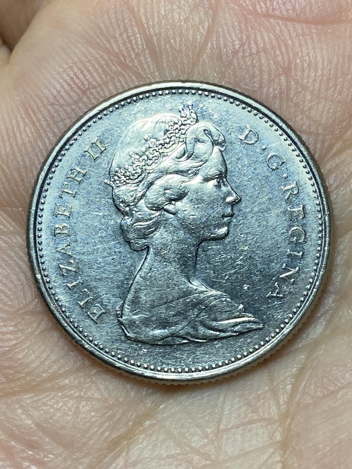 2026年第二十七场(总第一百九十六场）外国好品散币场(免佣金) 加拿大🇨🇦1978年25分(伊丽莎白二世中年花冠第三版关门年)