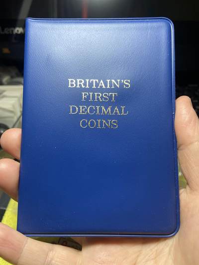 2026年第二十七场(总第一百九十六场）外国好品散币场(免佣金) - 英国🇬🇧十进制首发年原册套币5枚