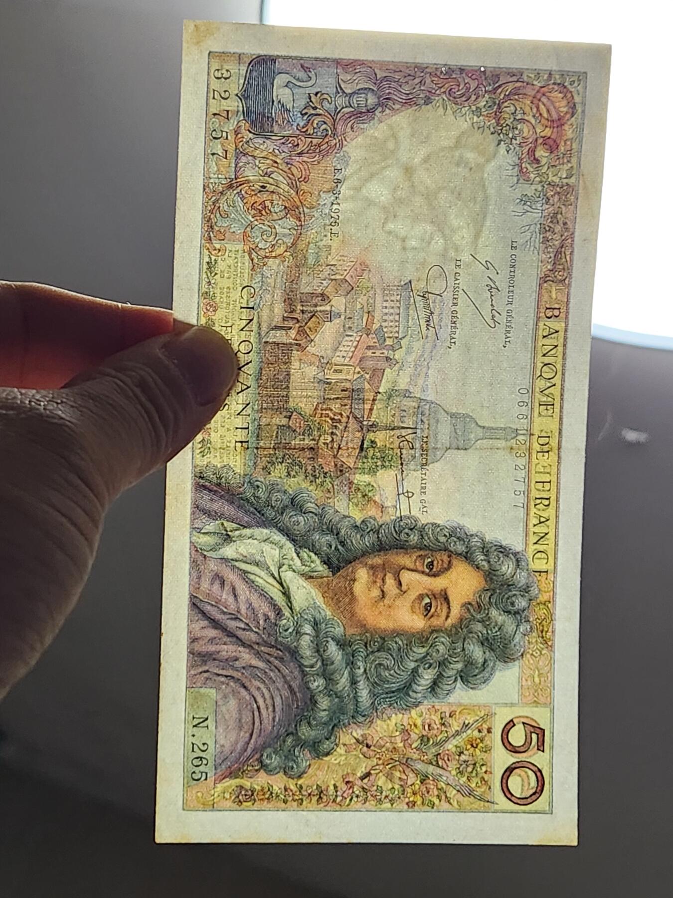 2月15号晚上8点 外国纸币自动截拍第26场 50法郎美品