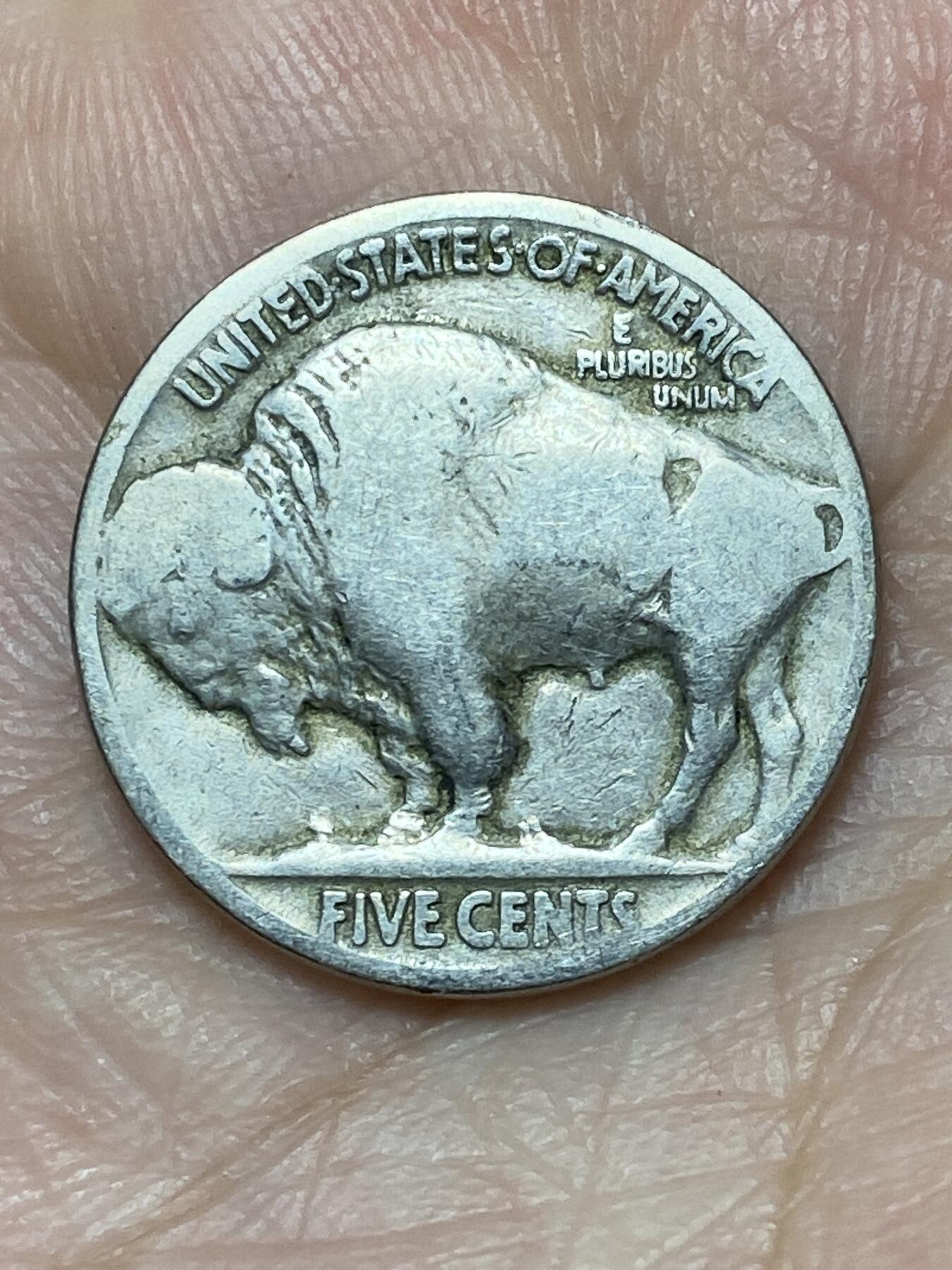 2026年第二十七场(总第一百九十六场）外国好品散币场(免佣金) 美国🇺🇸1921年5分(野牛5分第二版)