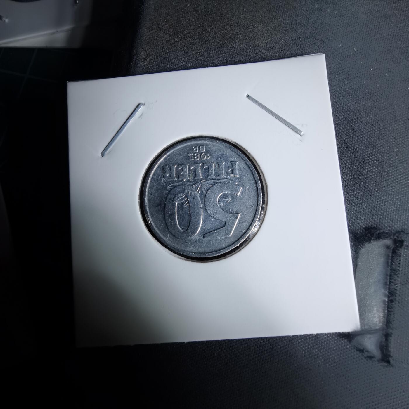 沼泽如烟--第996场 匈牙利1985年50菲勒